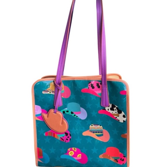 Catchfly Studios Jelly Western Hat Print Bag